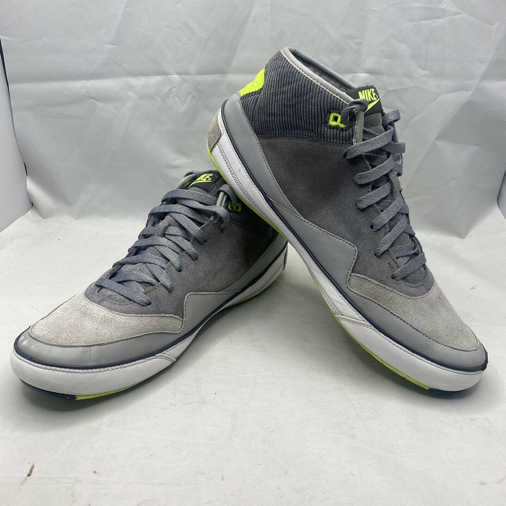 Nike Zoom Talache 1 Mid Sneakers Grey Volt Quickstrike 318212-001 Mens Sz 11 - Picture 5 of 9